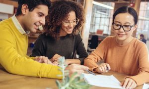 a landlord and two tenants that have a great relationship