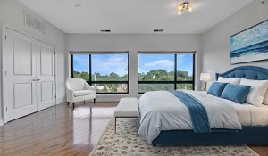 AI virtual staging example